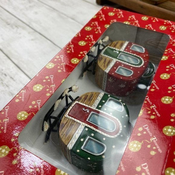 Dillard’s American‎ Camper RV Vintage trailers Ornaments New in Box - Picture 6 of 6
